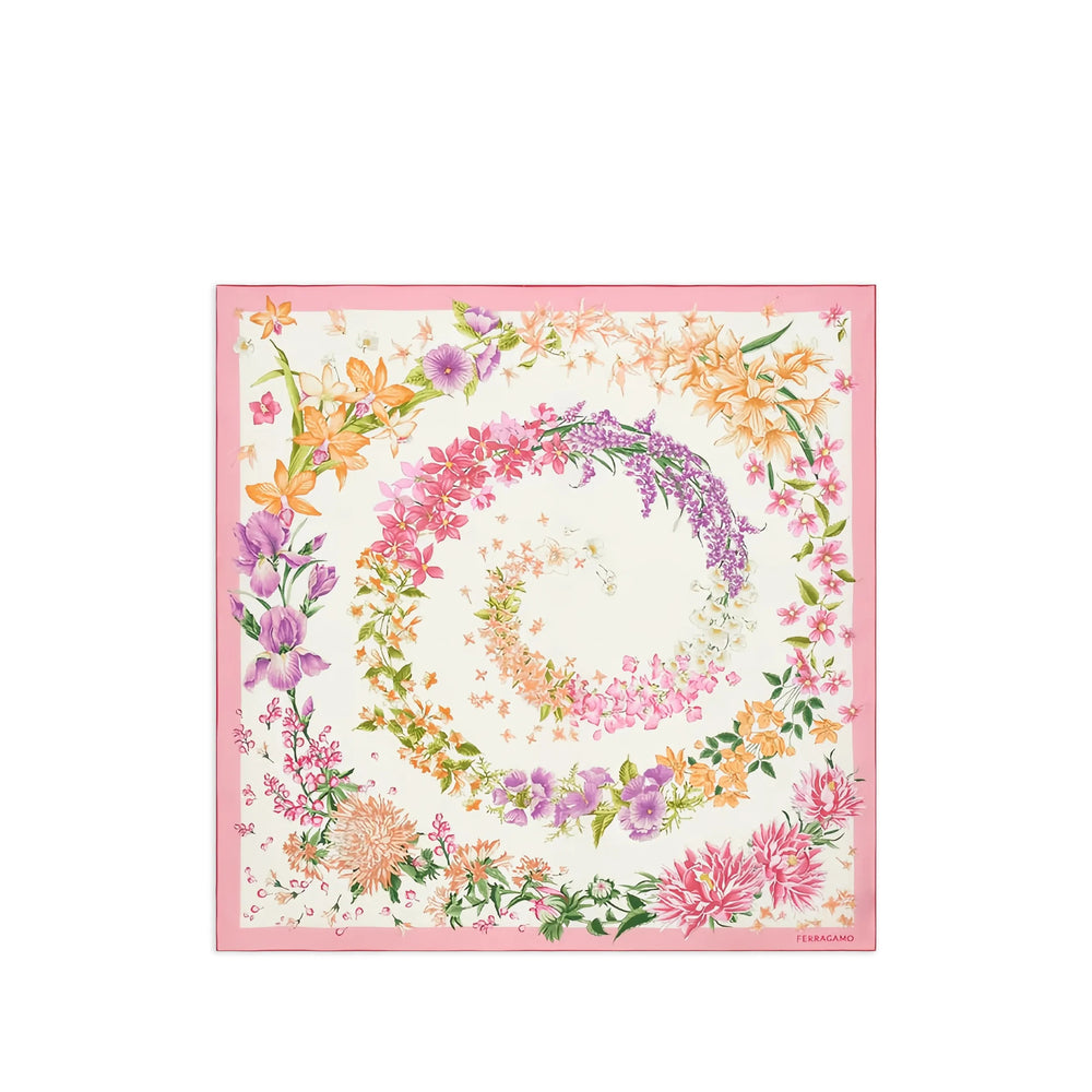 Ferragamo Pink Scarves Women FERRAGAMO