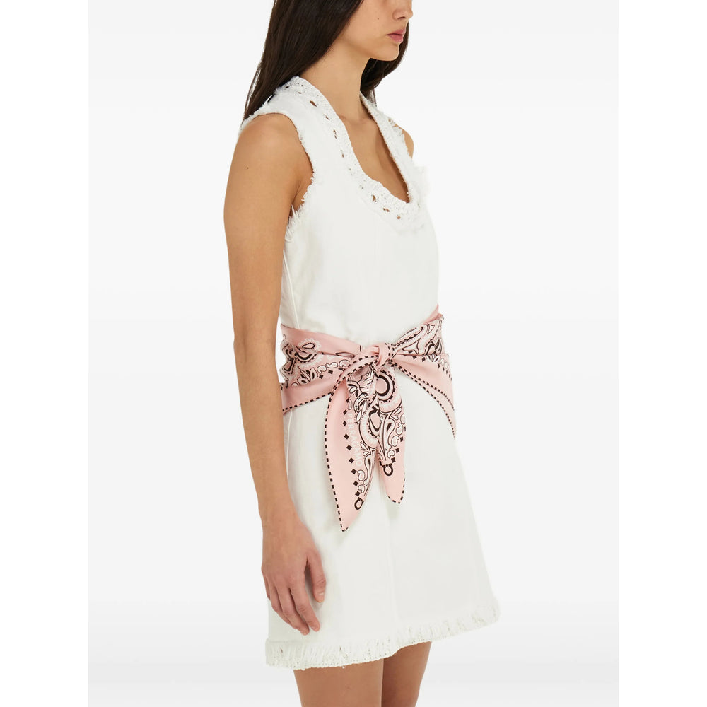 Ferragamo Pink Scarves Women FERRAGAMO