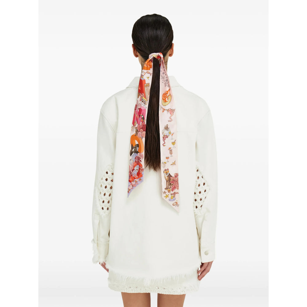 Ferragamo Pink Scarves Women FERRAGAMO