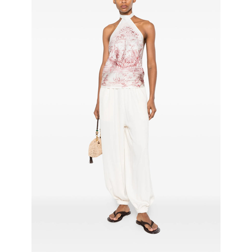 Ferragamo White Tops - Blouses Women FERRAGAMO