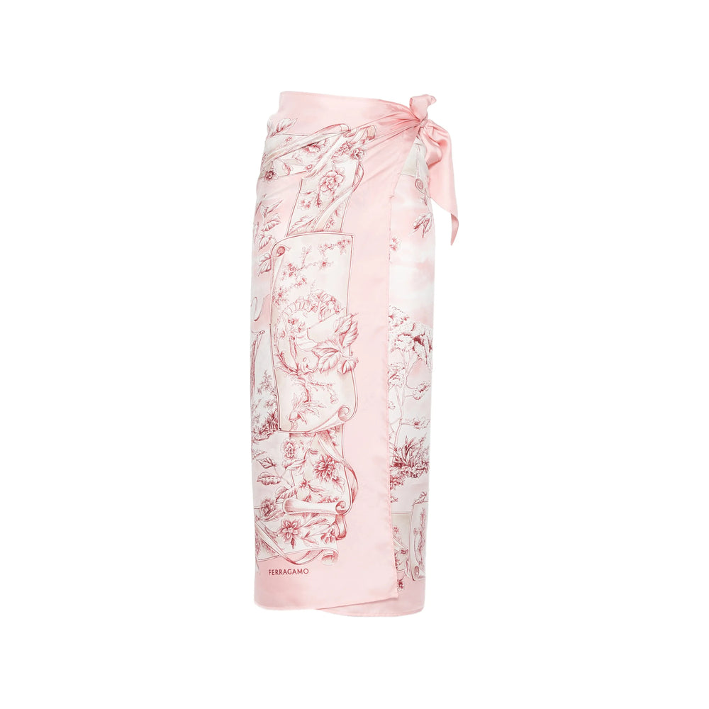 Ferragamo Pink Beachwear - Beach Cover-Ups Women FERRAGAMO
