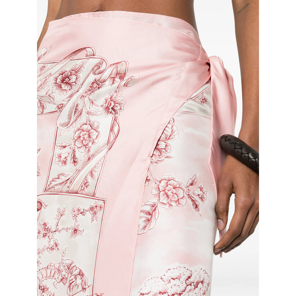 Ferragamo Pink Beachwear - Beach Cover-Ups Women FERRAGAMO