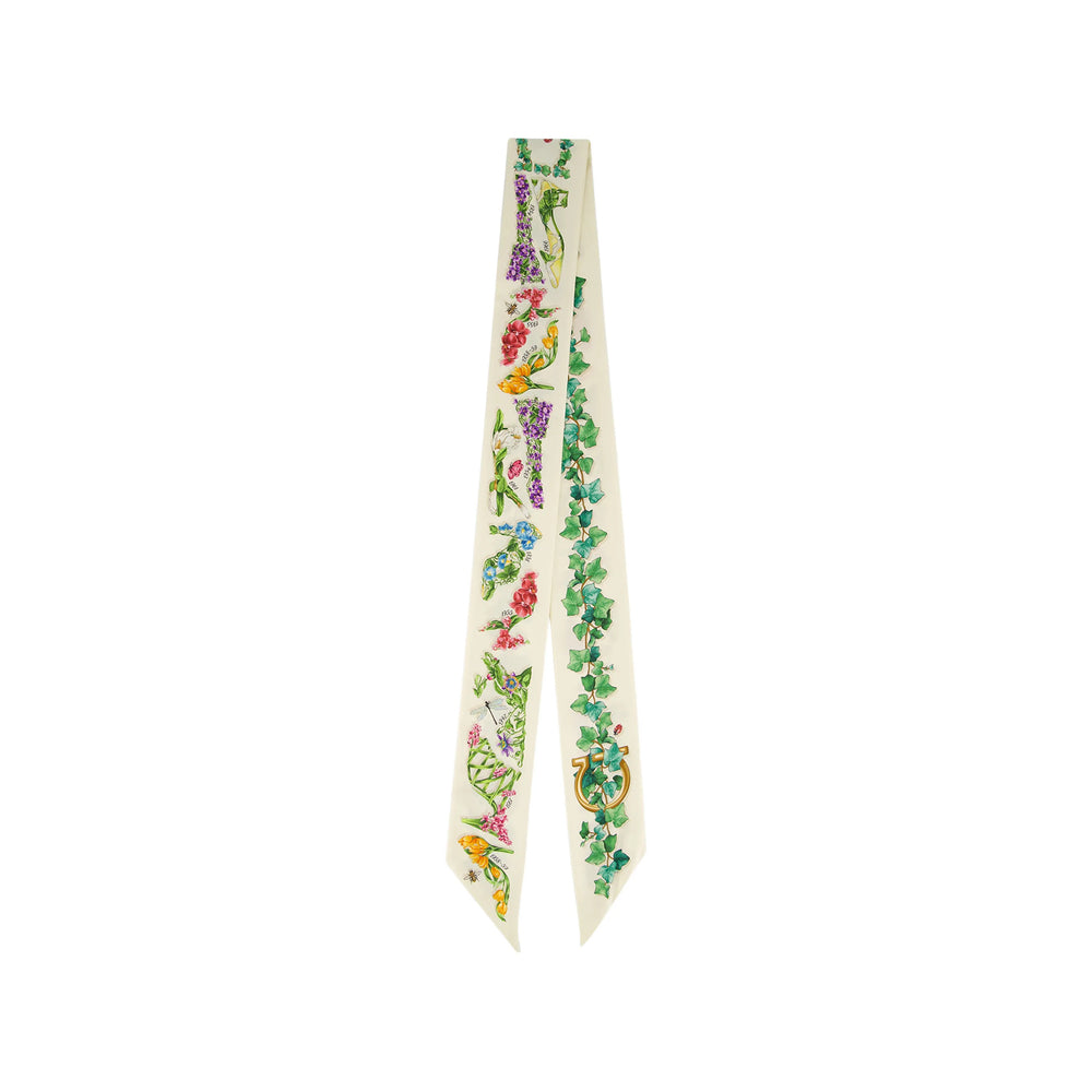 Ferragamo Neutrals Scarves Women FERRAGAMO