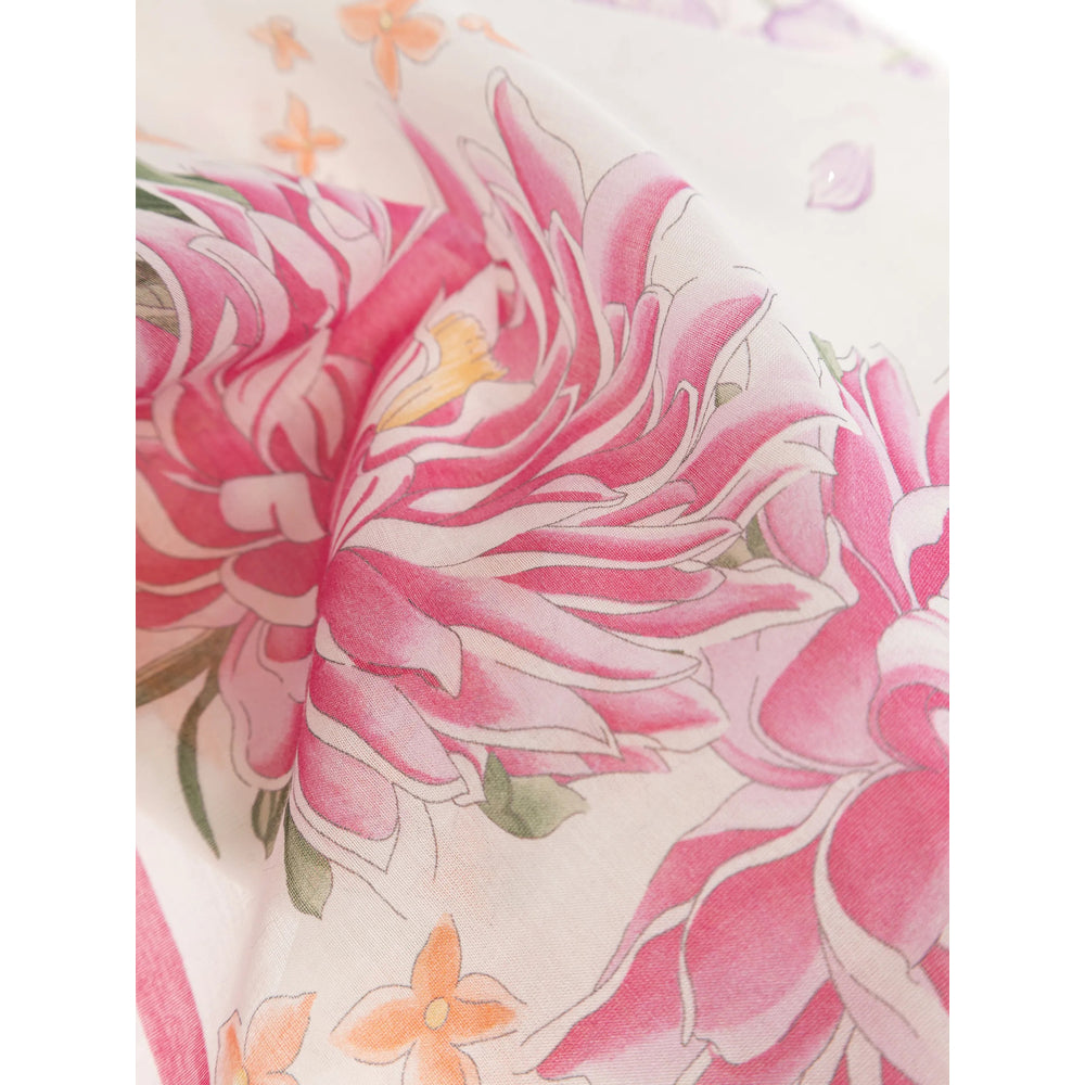 Ferragamo Pink Scarves Women FERRAGAMO