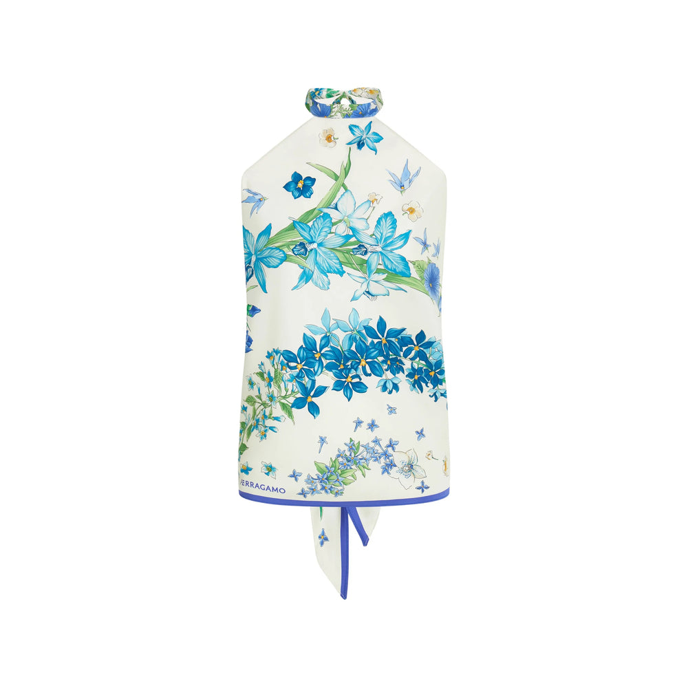 Ferragamo White Tops - Blouses Women FERRAGAMO