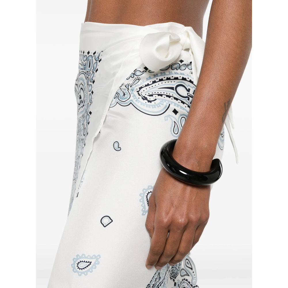 Ferragamo White Beachwear - Beach Cover-Ups Women FERRAGAMO