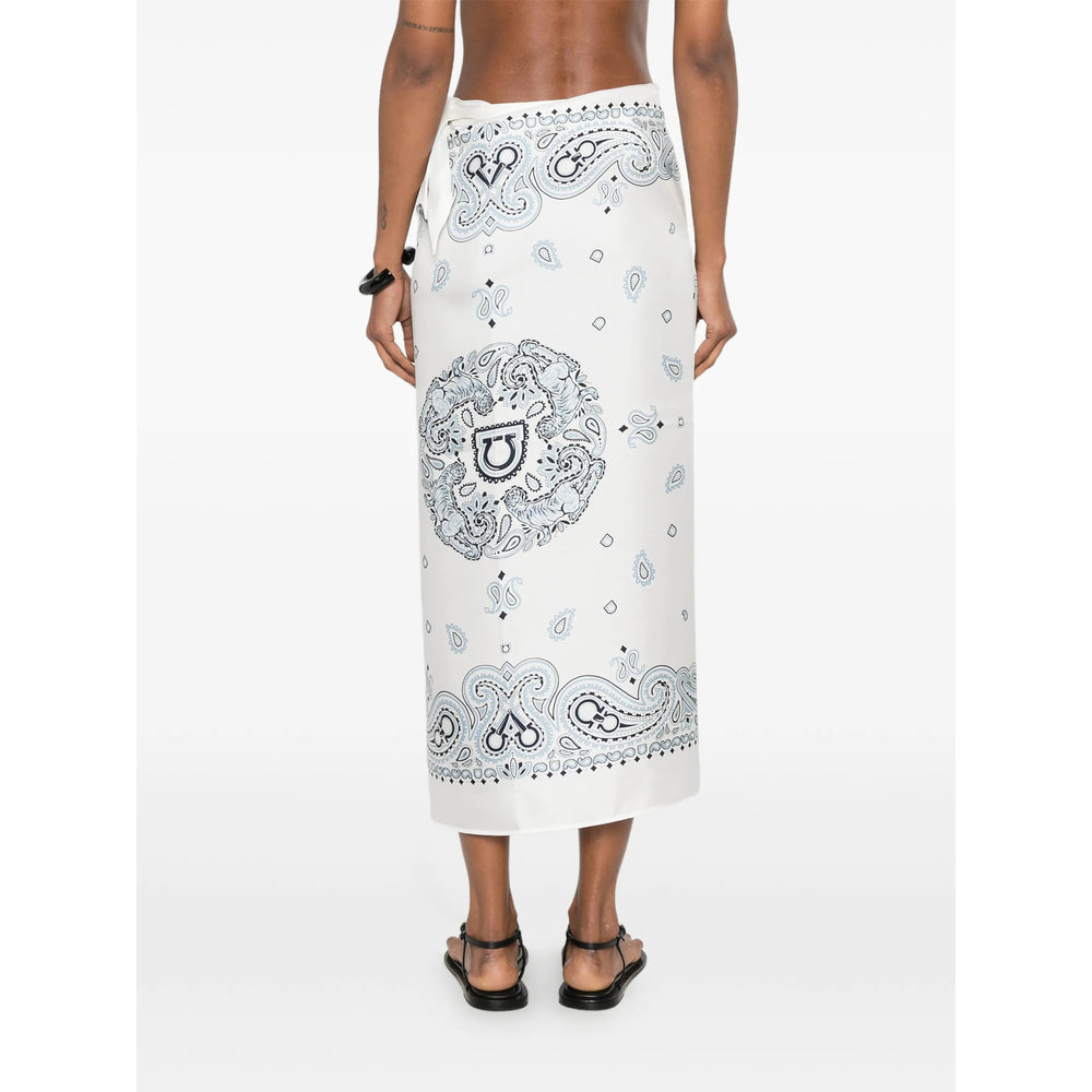 Ferragamo White Beachwear - Beach Cover-Ups Women FERRAGAMO