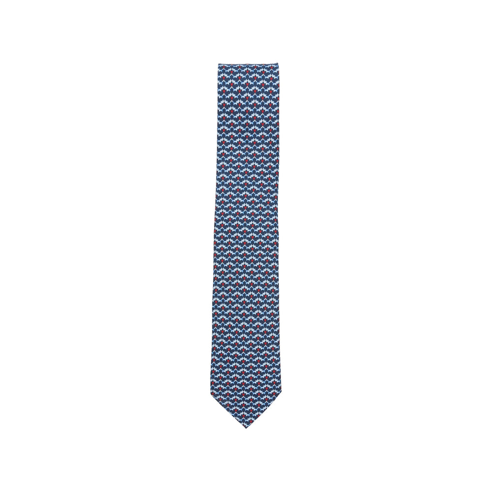 Ferragamo Blue Ties & Bow Ties Men FERRAGAMO