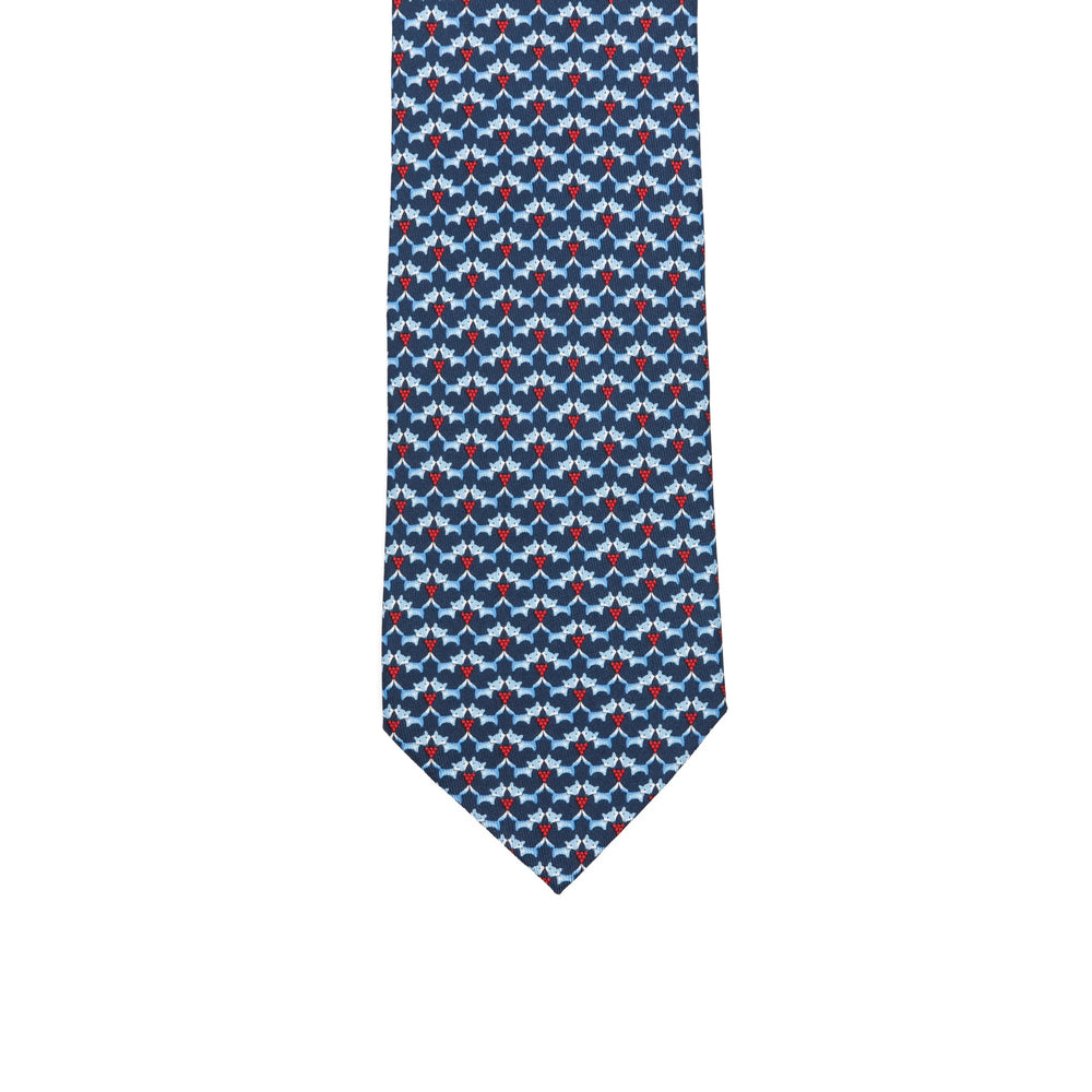 Ferragamo Blue Ties & Bow Ties Men FERRAGAMO