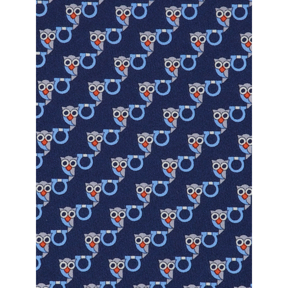 Ferragamo Blue Ties & Bow Ties Men