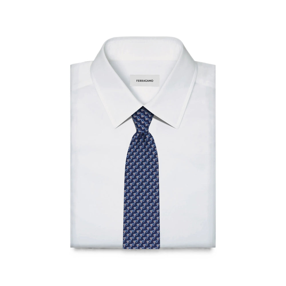 Ferragamo Blue Ties & Bow Ties Men
