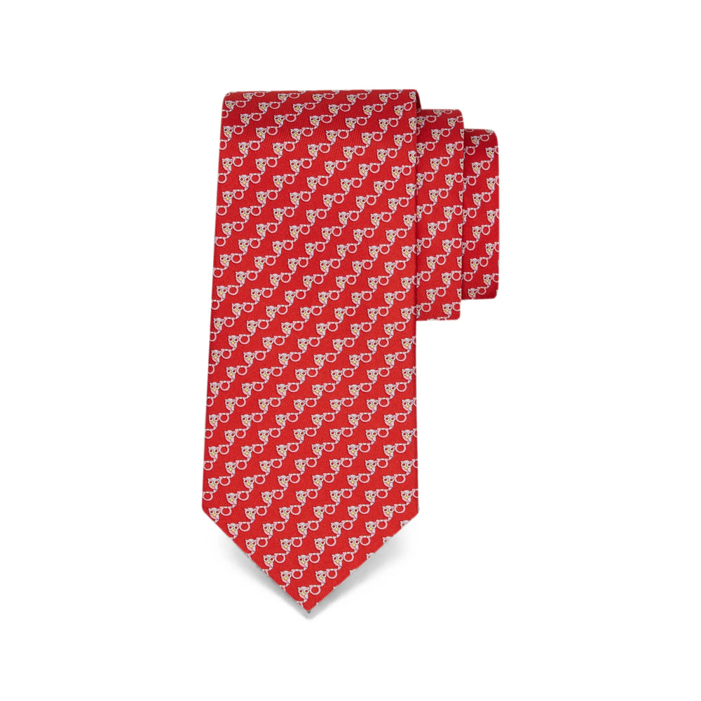 Ferragamo Red Ties & Bow Ties Men FERRAGAMO