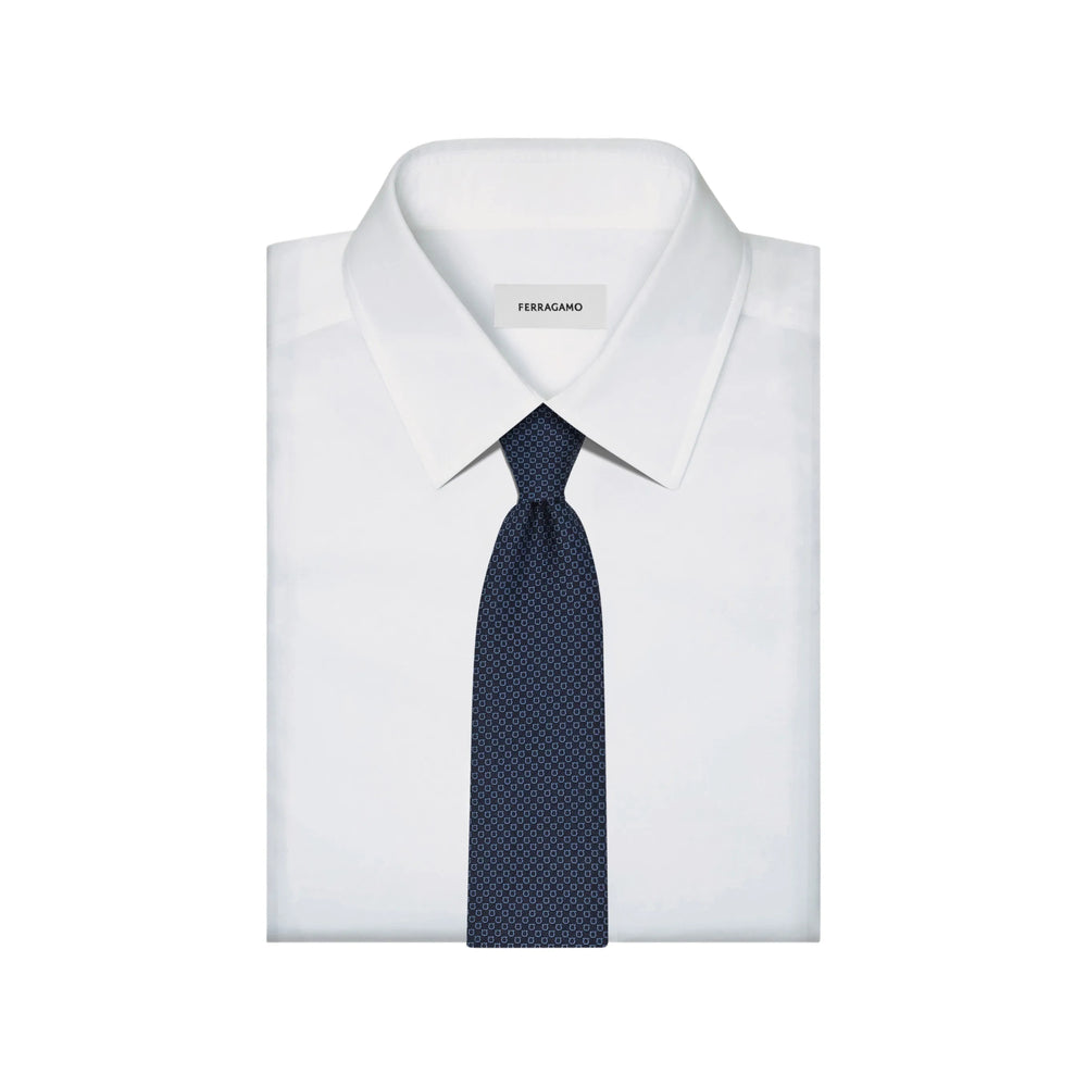 Ferragamo Blue Ties & Bow Ties Men FERRAGAMO