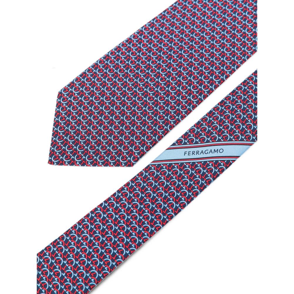Ferragamo Blue Ties & Bow Ties Men FERRAGAMO
