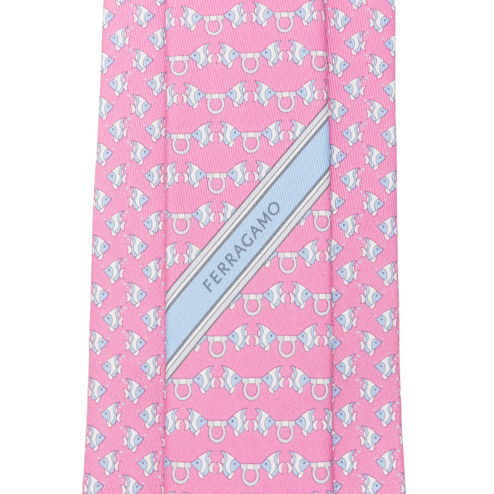 Ferragamo Pink Ties & Bow Ties Men FERRAGAMO