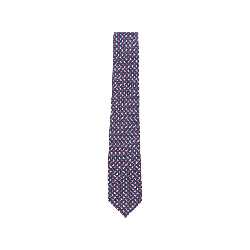 Ferragamo Blue Ties & Bow Ties Men FERRAGAMO