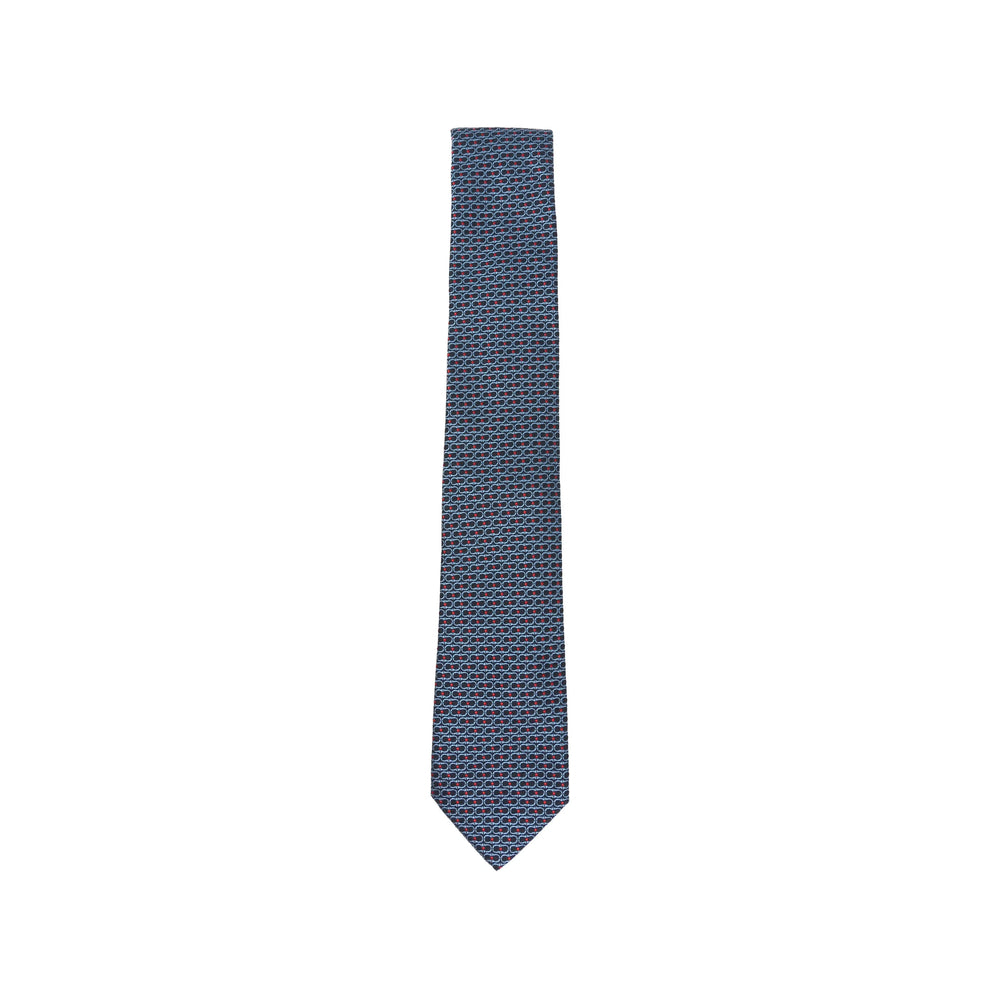 Ferragamo Blue Ties & Bow Ties Men FERRAGAMO