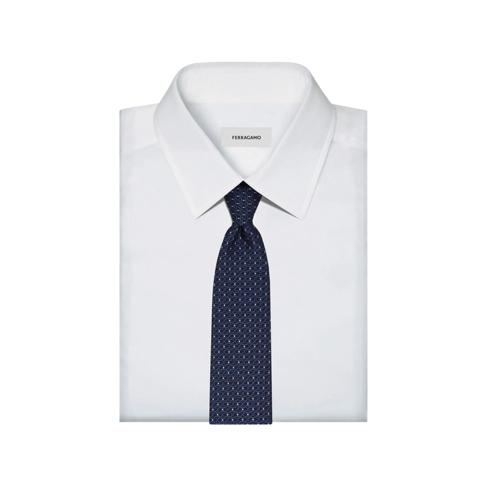 Ferragamo Blue Ties & Bow Ties Men FERRAGAMO