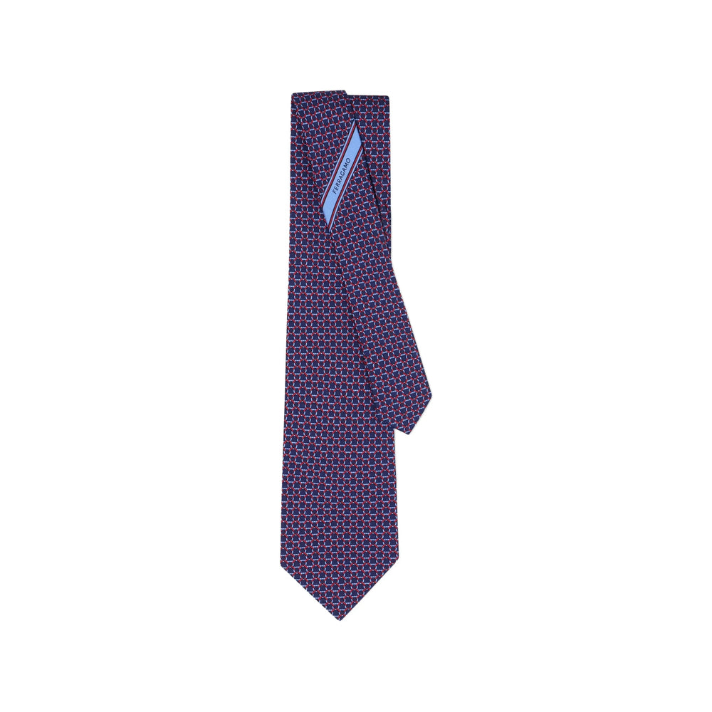 Ferragamo Blue Ties & Bow Ties Men FERRAGAMO