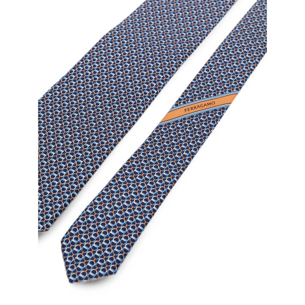 Ferragamo Blue Ties & Bow Ties Men