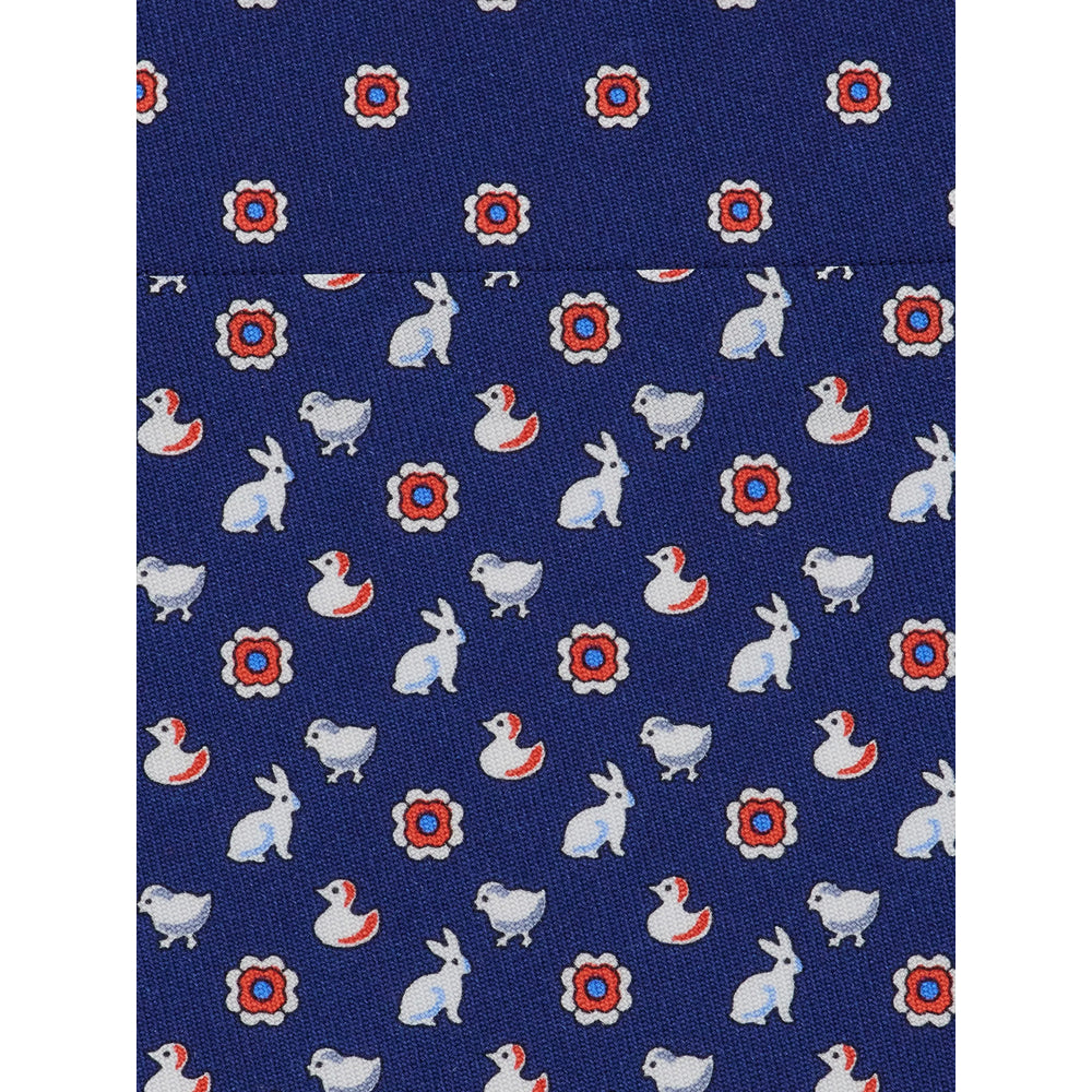 Ferragamo Blue Ties & Bow Ties Men FERRAGAMO