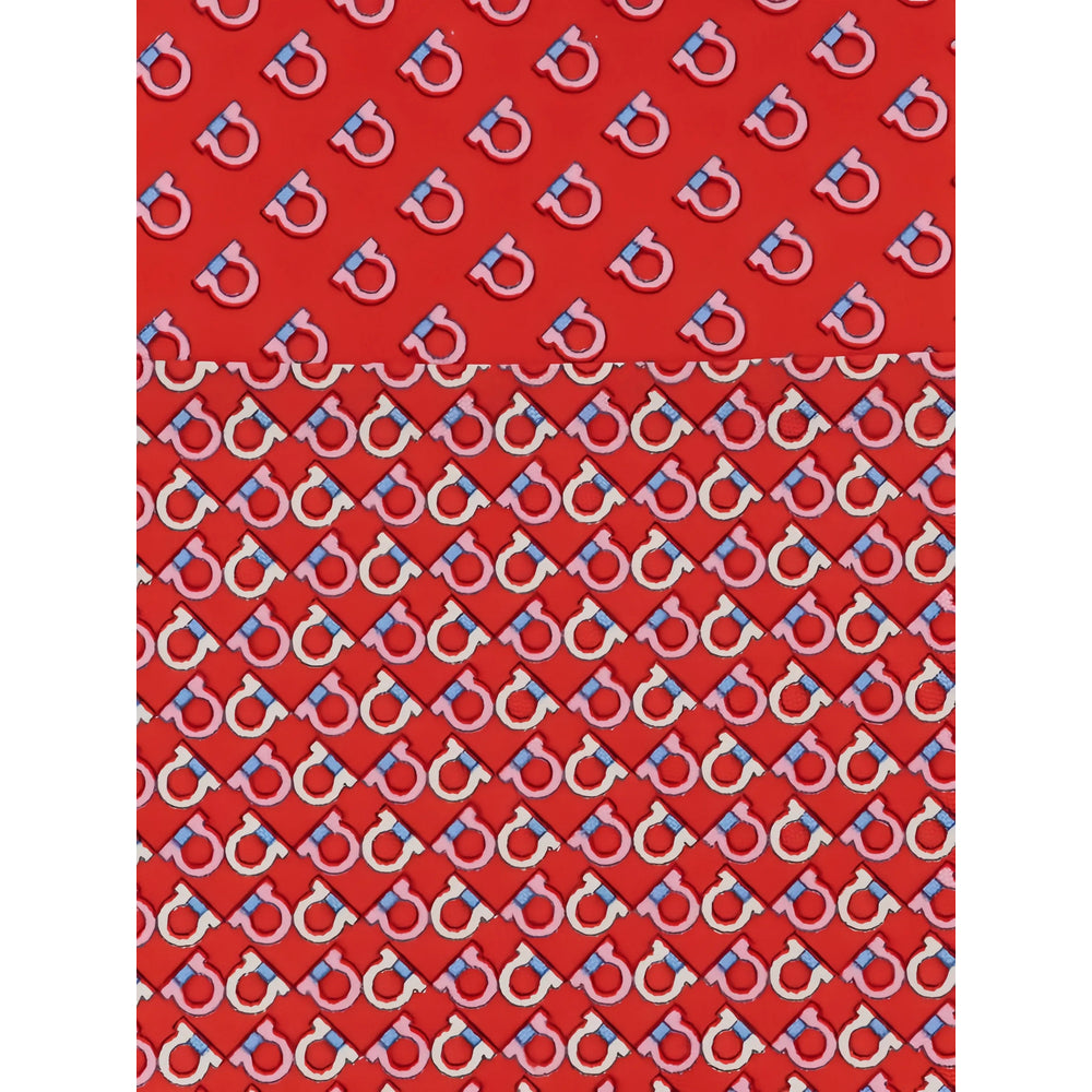 Ferragamo Red Ties & Bow Ties Men FERRAGAMO