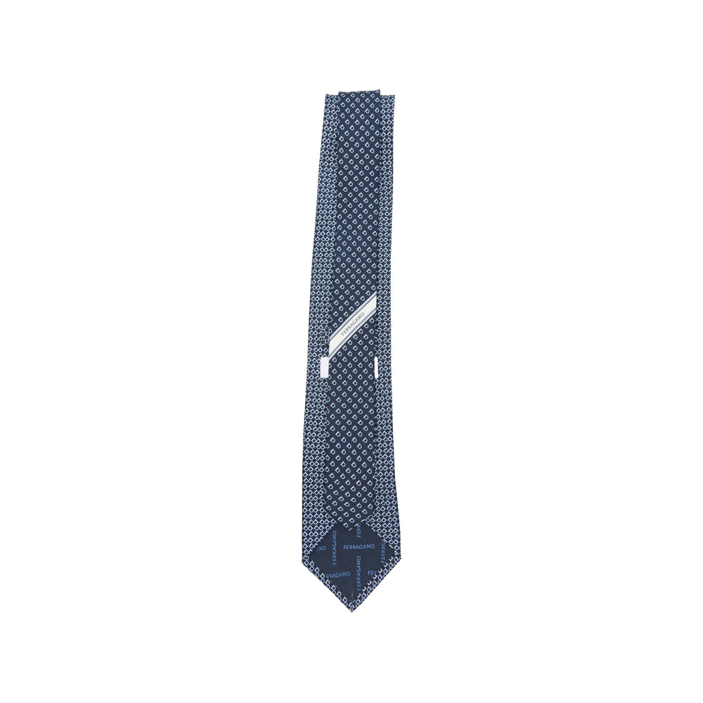 Ferragamo Blue Ties & Bow Ties Men FERRAGAMO