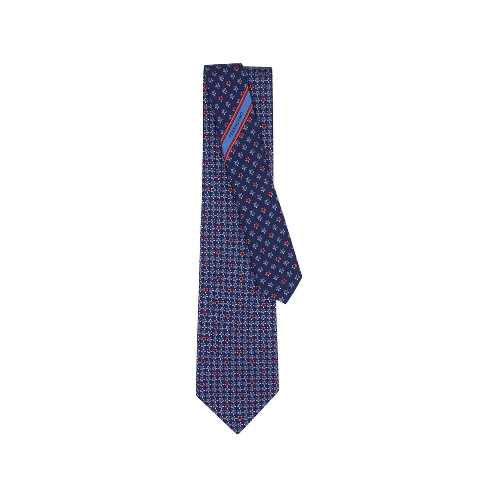 Ferragamo Blue Ties & Bow Ties Men FERRAGAMO