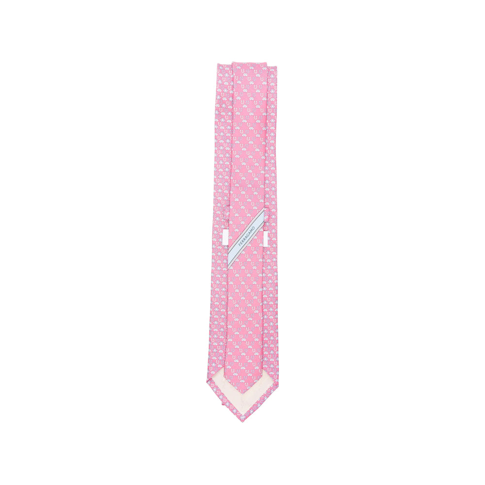 Ferragamo Pink Ties & Bow Ties Men FERRAGAMO