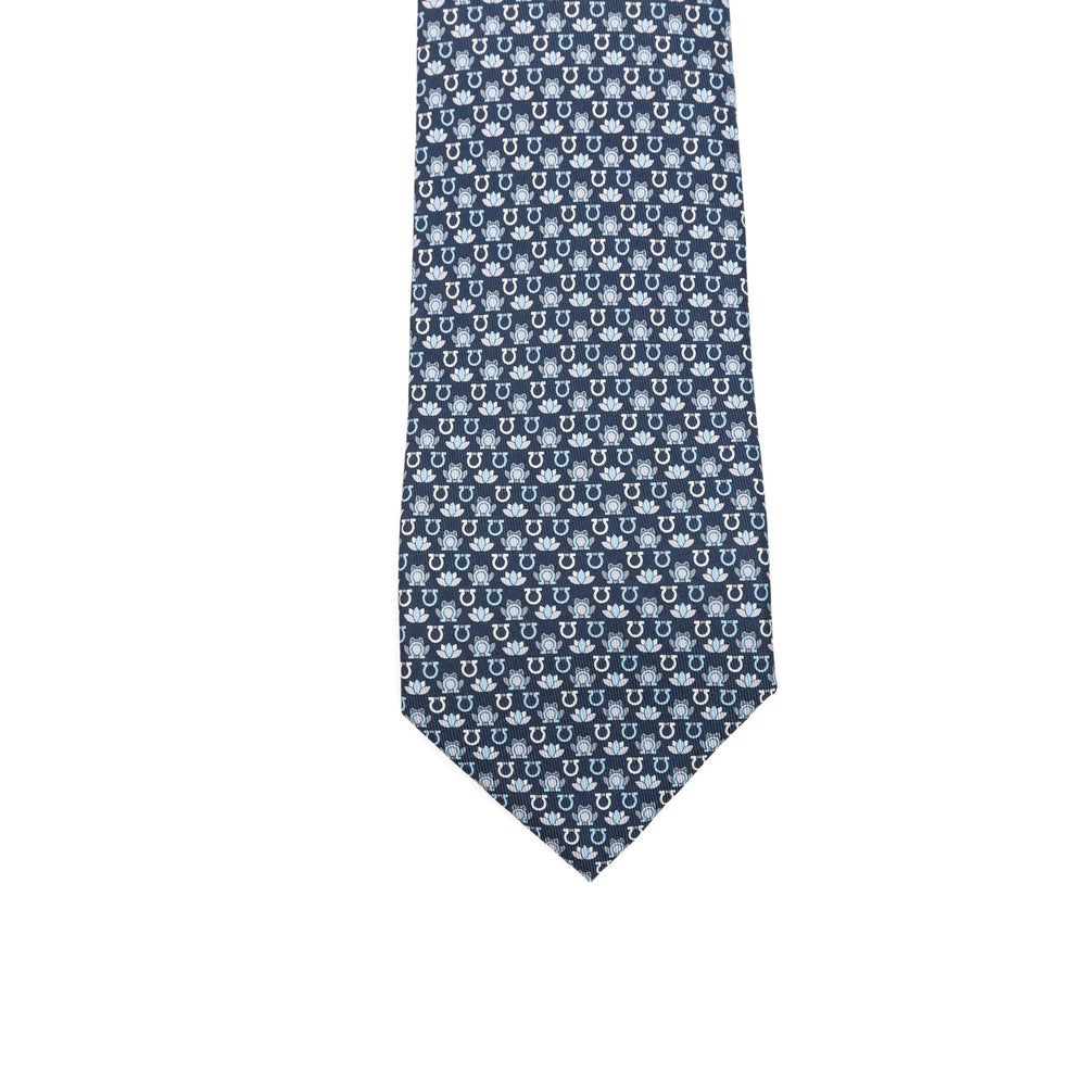 Ferragamo Blue Ties & Bow Ties Men FERRAGAMO