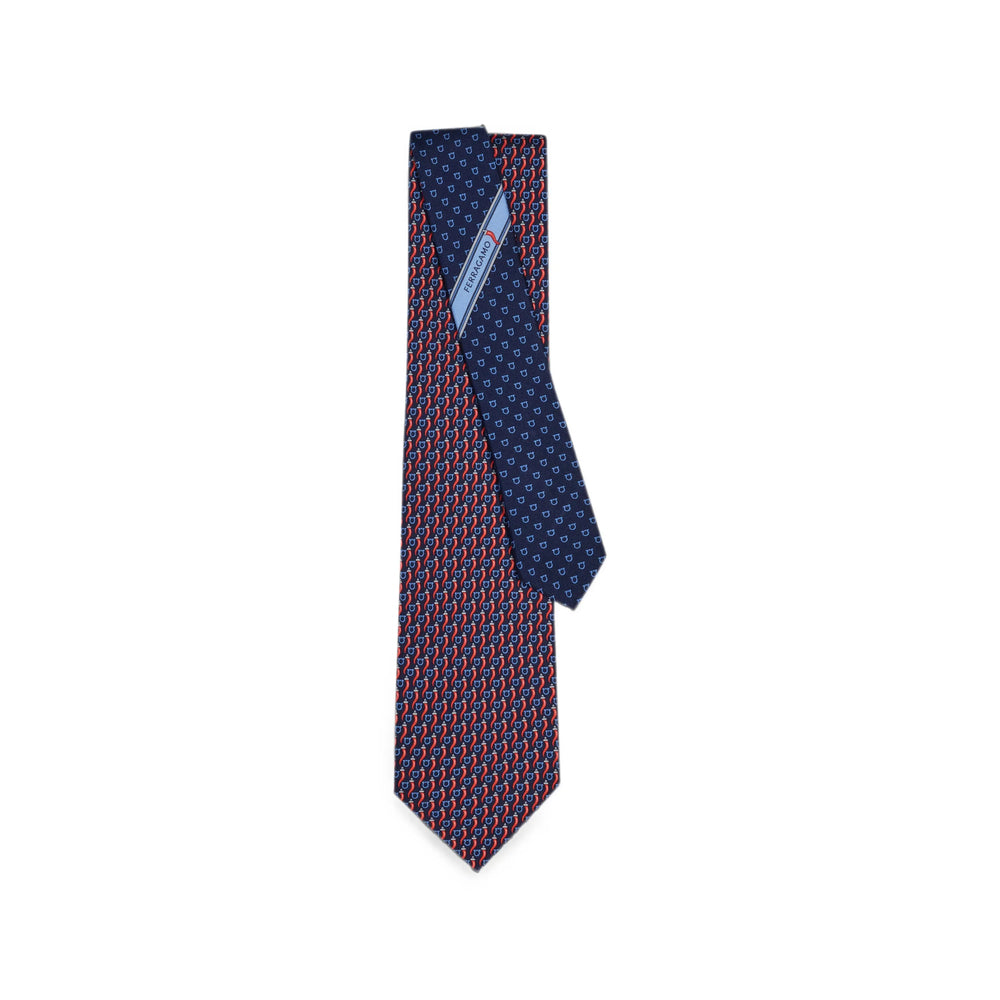 Ferragamo Blue Ties & Bow Ties Men FERRAGAMO