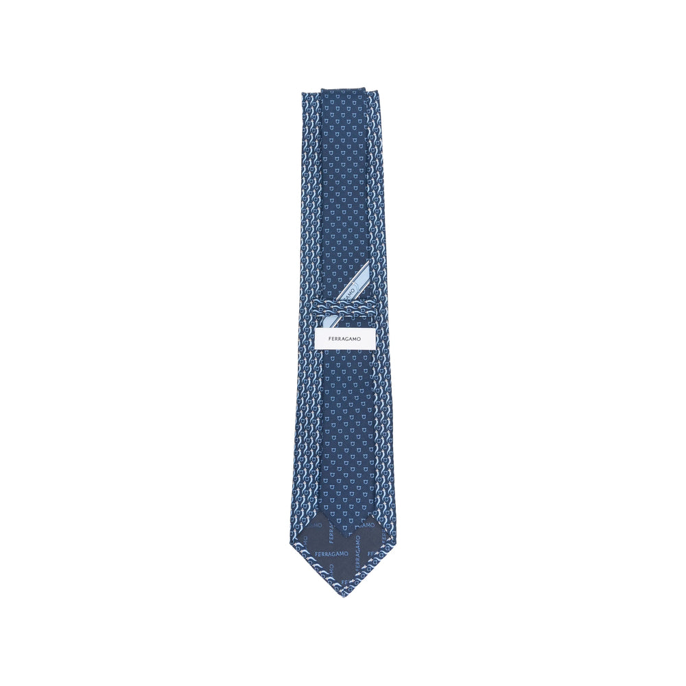 Ferragamo Blue Ties & Bow Ties Men FERRAGAMO