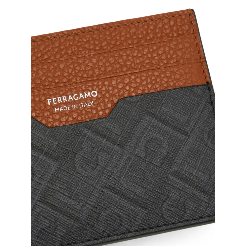Ferragamo Black Wallets & Cardholders Men