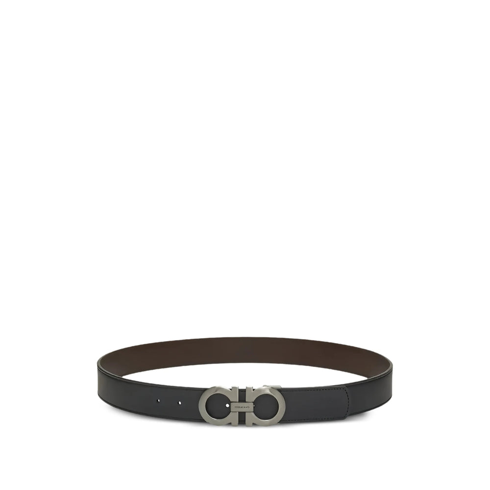 Ferragamo Black Belts Men FERRAGAMO