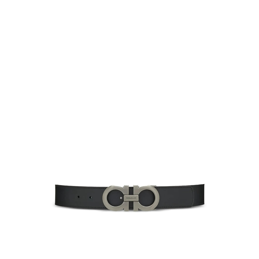 Ferragamo Black Belts Men FERRAGAMO