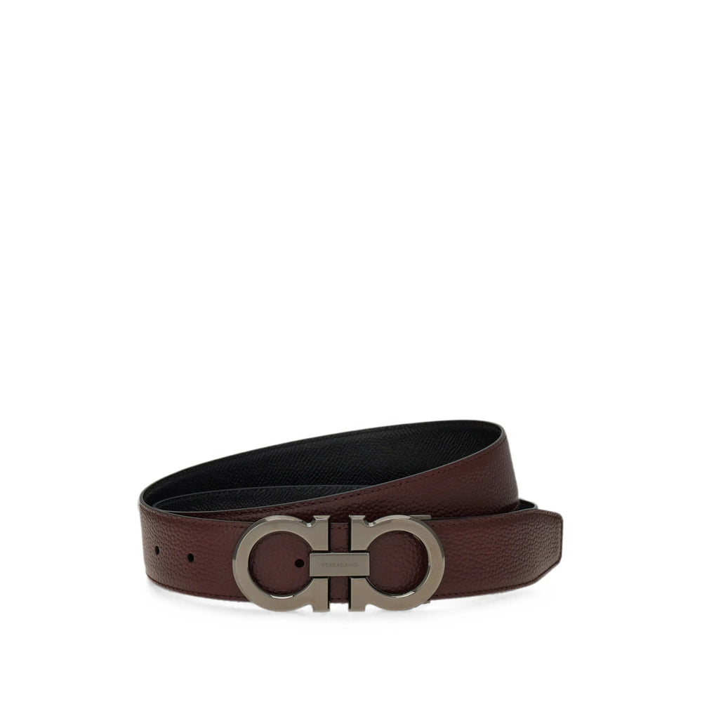 Ferragamo Brown Belts Men FERRAGAMO