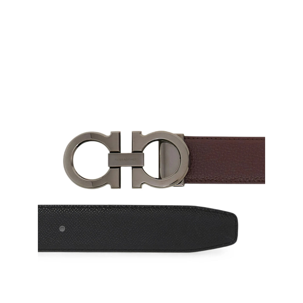 Ferragamo Brown Belts Men FERRAGAMO