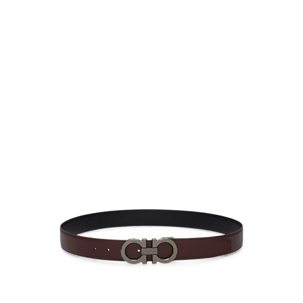 Ferragamo Brown Belts Men FERRAGAMO