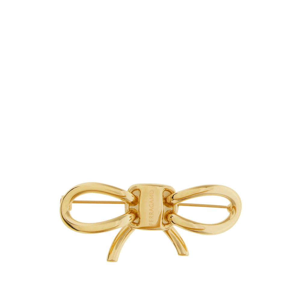 Ferragamo Gold Brooches & Pins Women FERRAGAMO