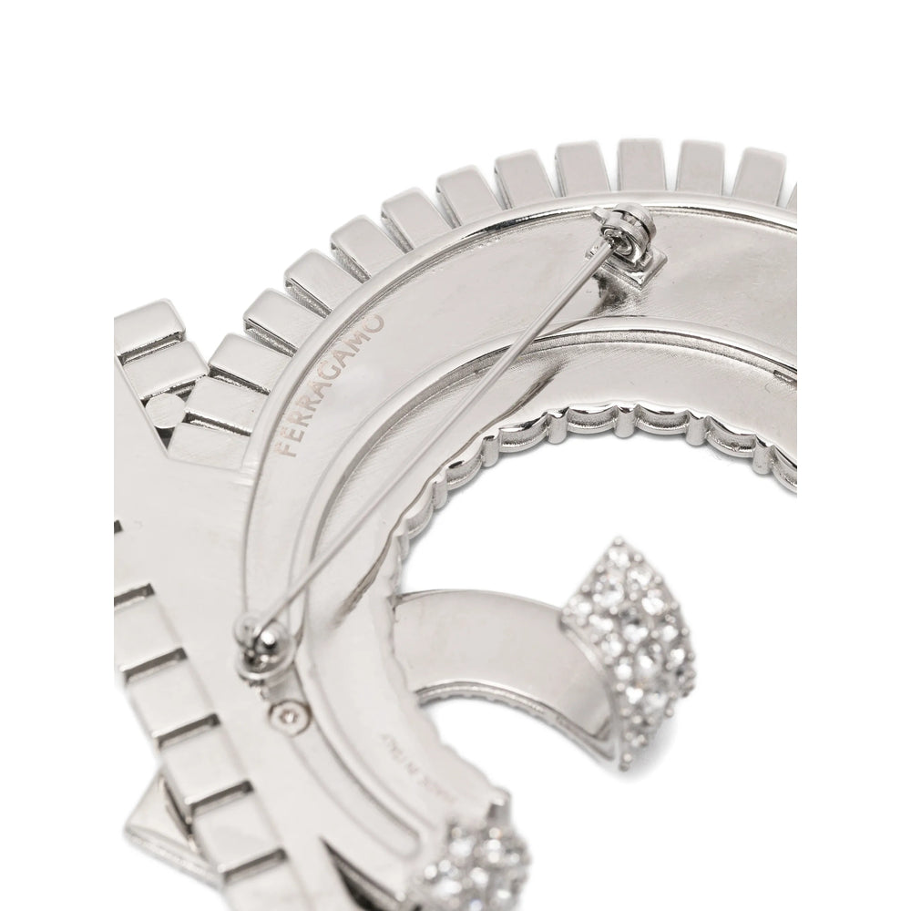 Ferragamo Silver Brooches & Pins Women FERRAGAMO