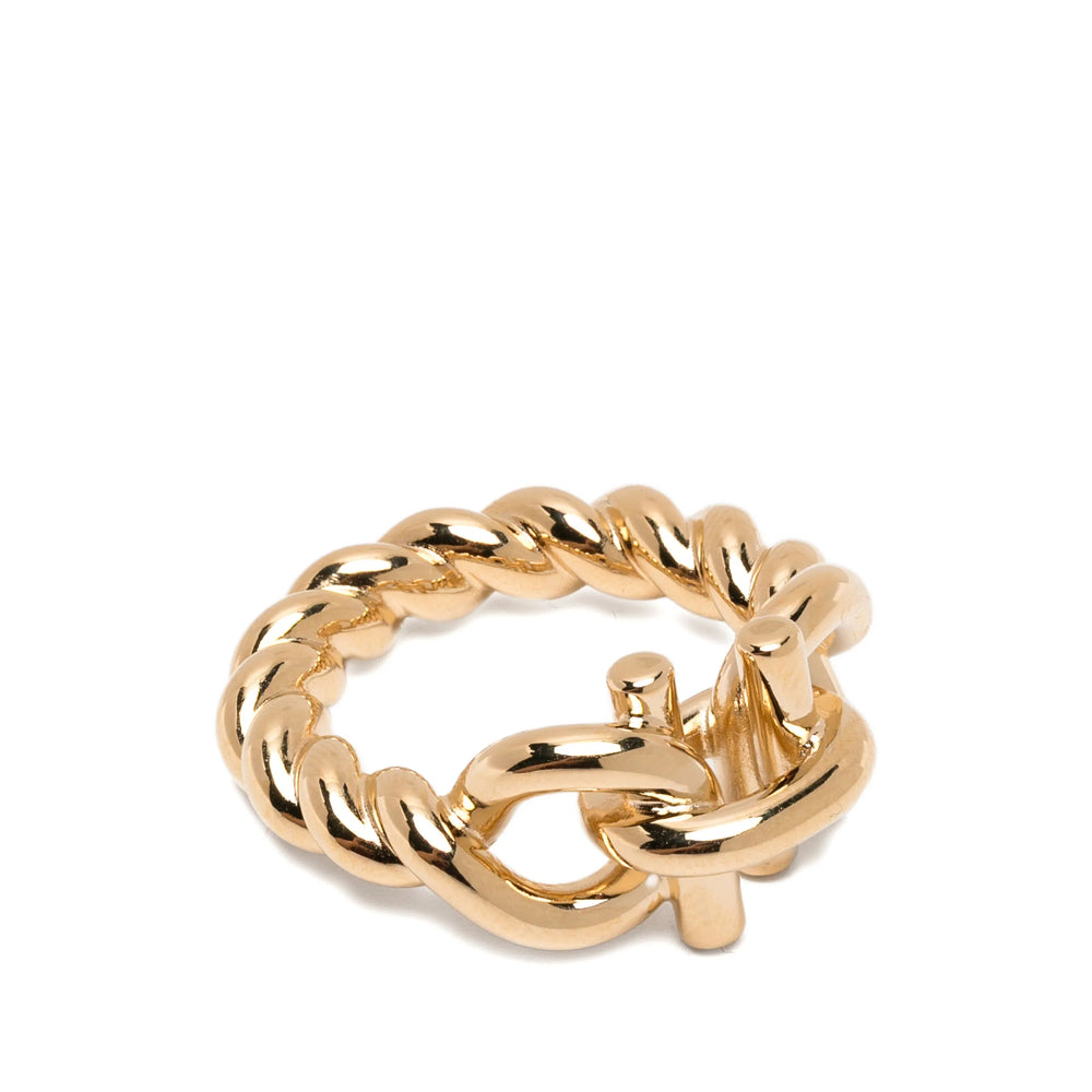 Ferragamo Gold Rings Women FERRAGAMO