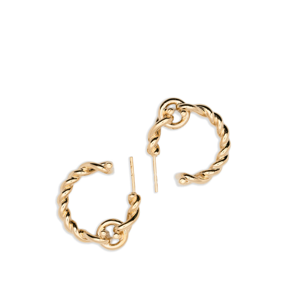 Ferragamo Gold Earrings Women FERRAGAMO