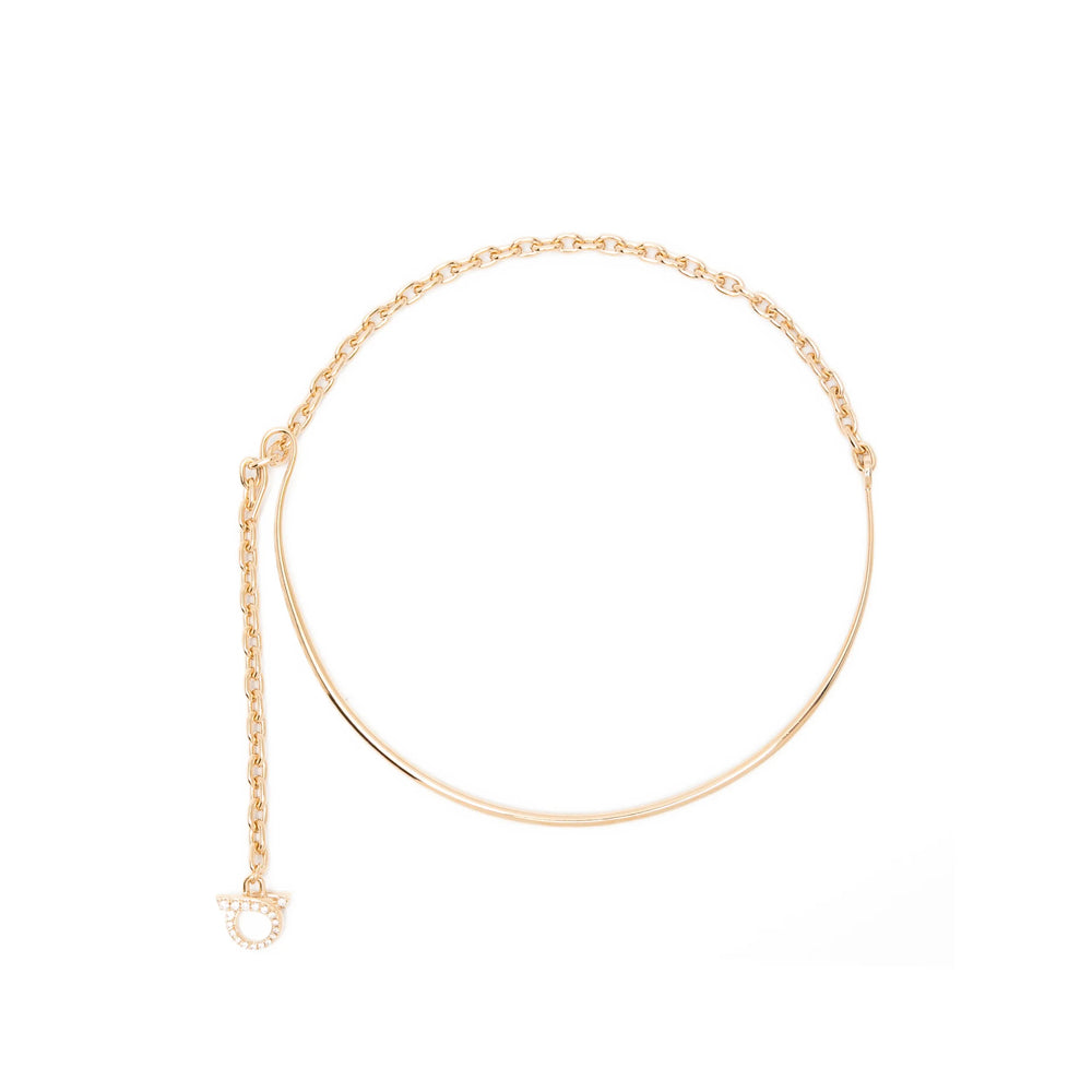 Ferragamo Gold Necklaces Women FERRAGAMO