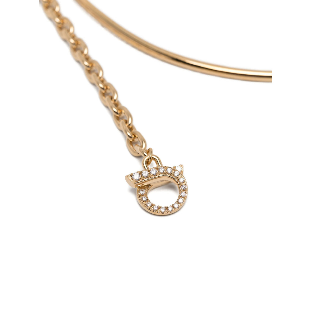 Ferragamo Gold Necklaces Women FERRAGAMO