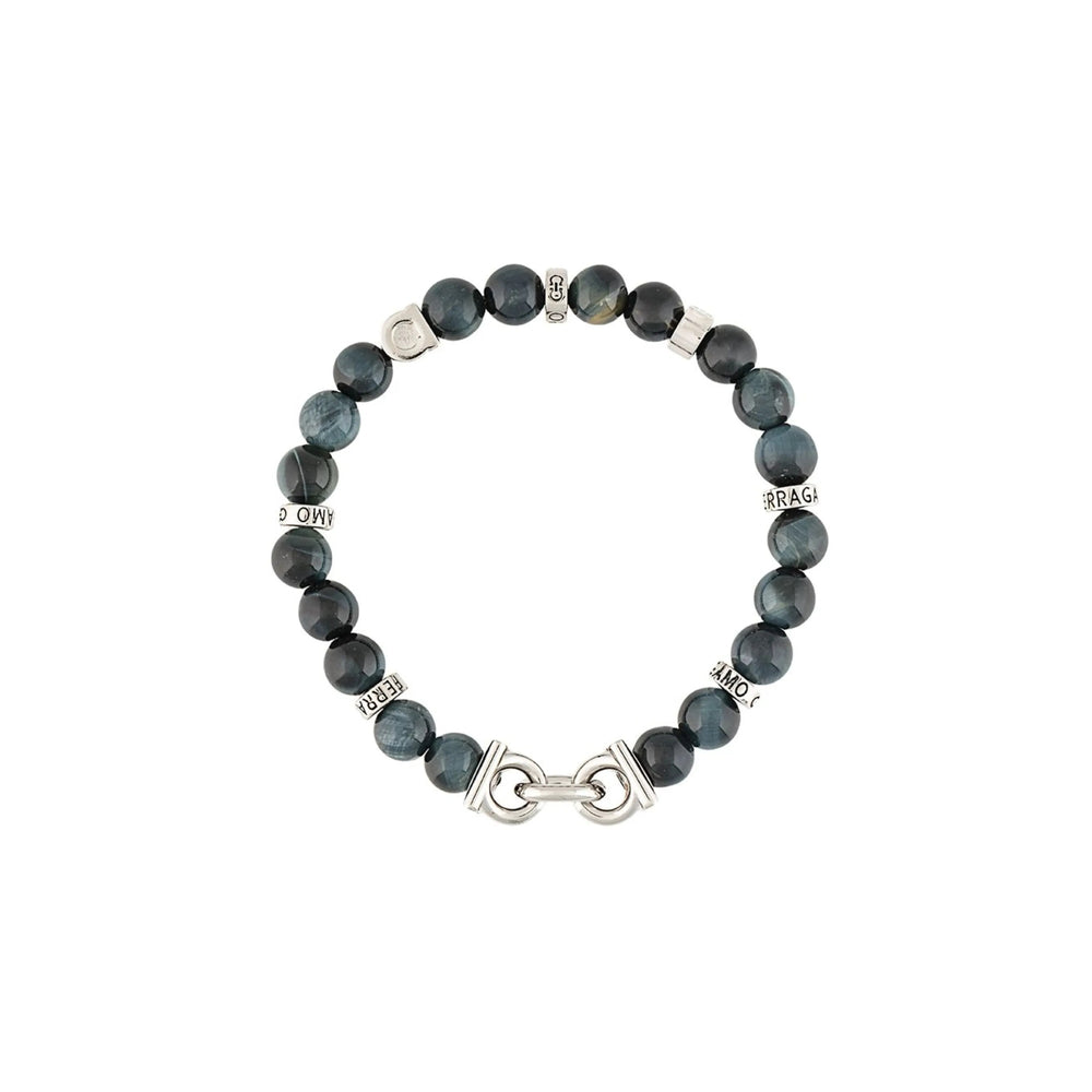 Ferragamo Black Bracelets Men FERRAGAMO