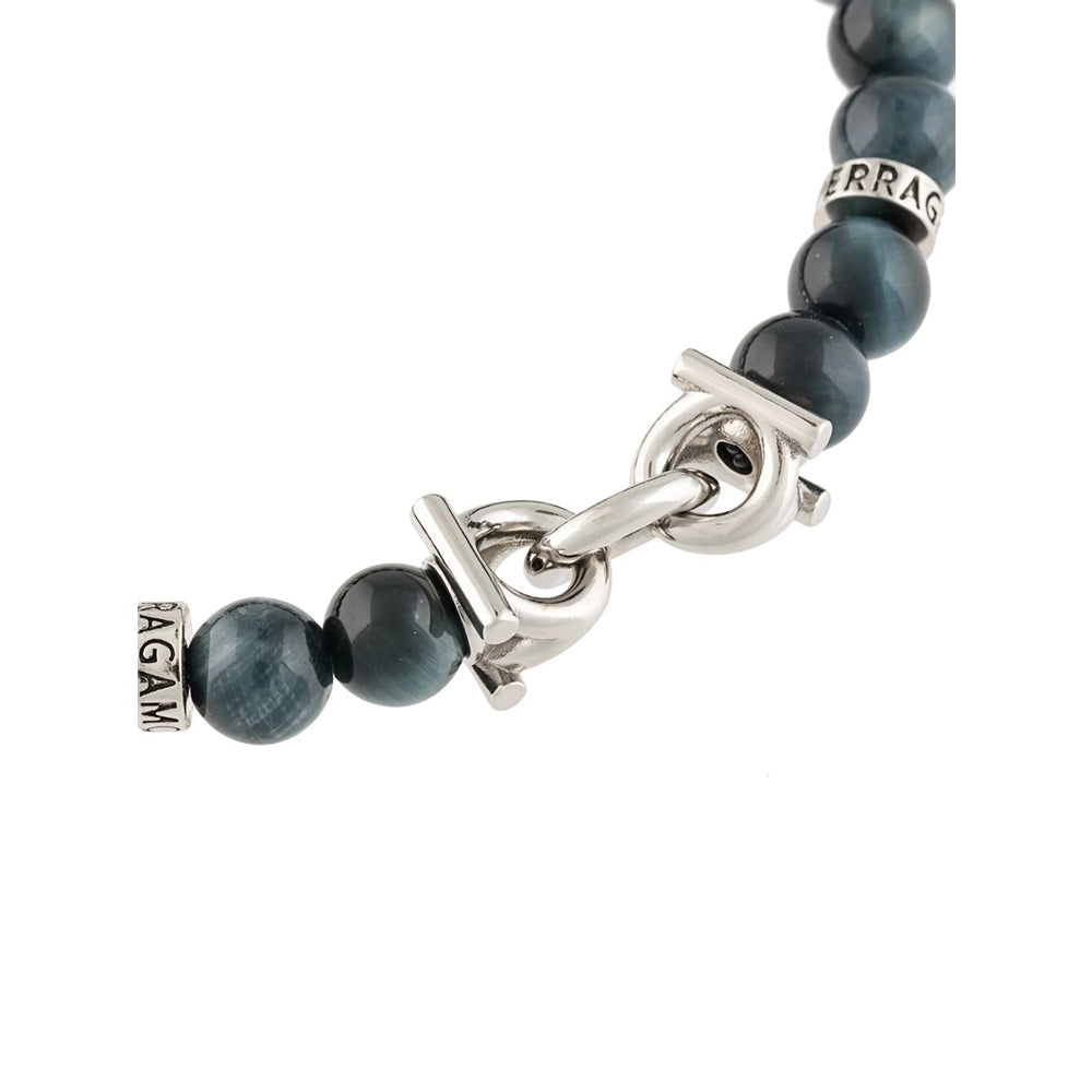 Ferragamo Black Bracelets Men FERRAGAMO