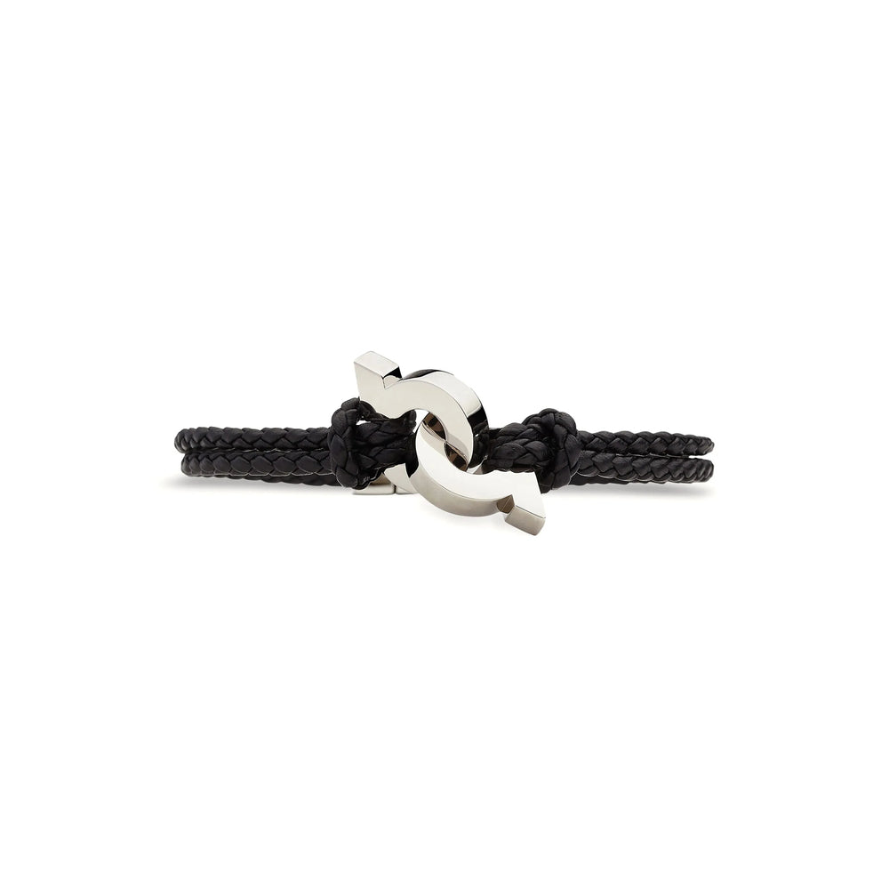 Ferragamo Black Bracelets Men FERRAGAMO