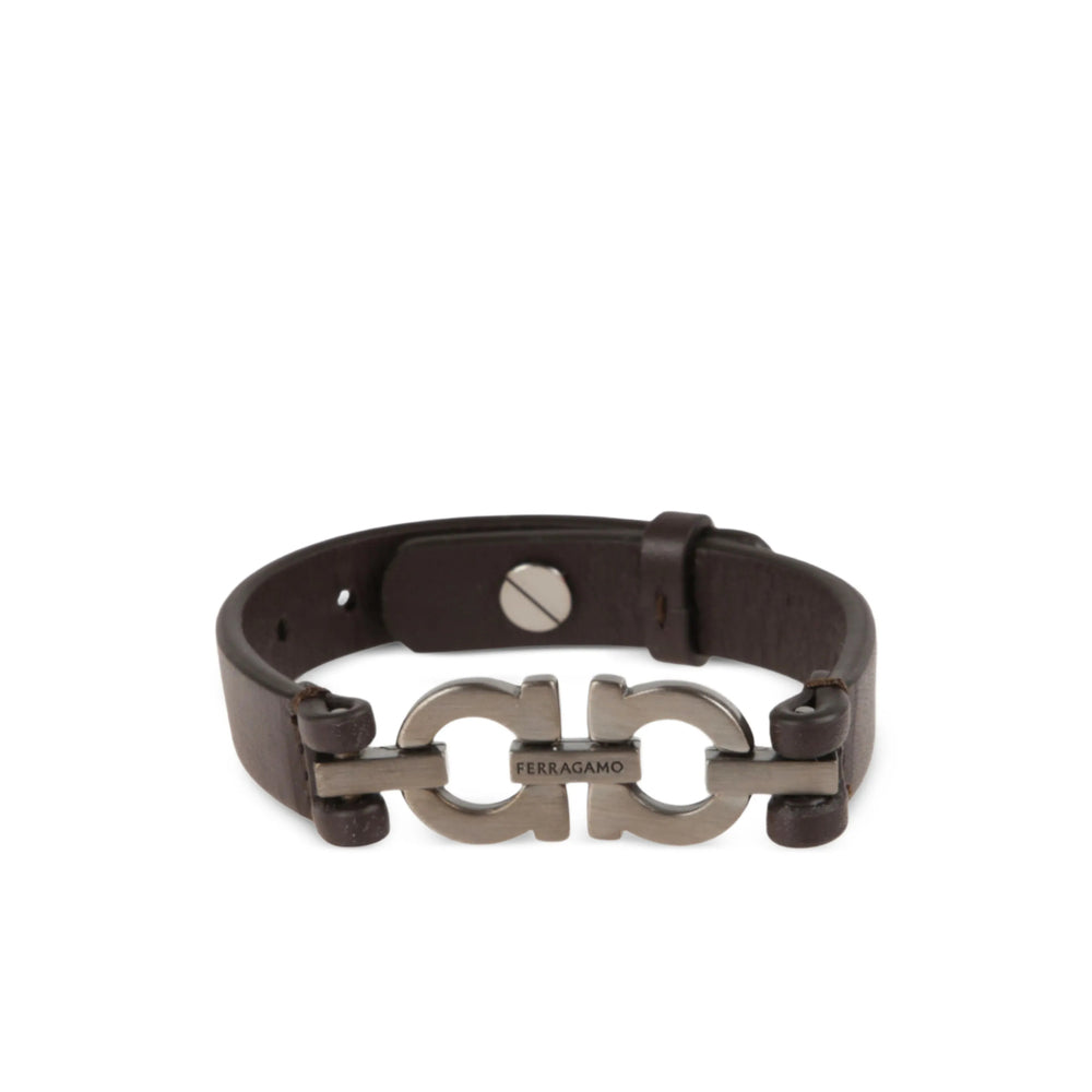 Ferragamo Brown Bracelets Men FERRAGAMO
