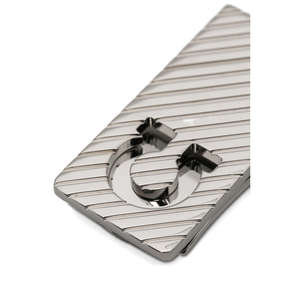 Ferragamo Silver Ties & Bow Ties Men FERRAGAMO