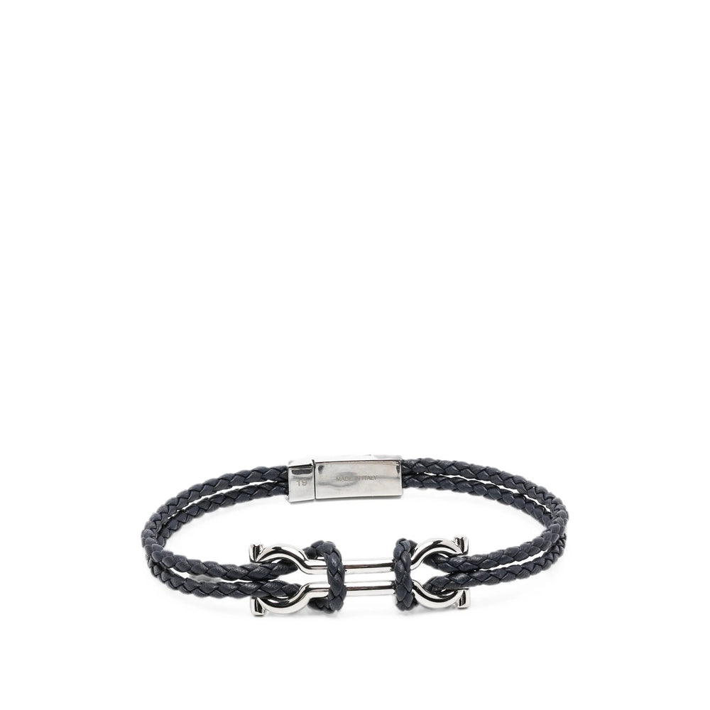 Ferragamo Silver Bracelets Men FERRAGAMO